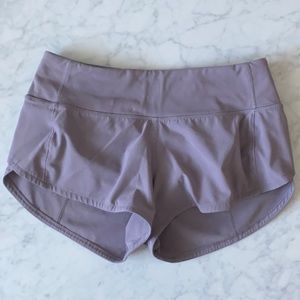 Lululemon speed up shorts